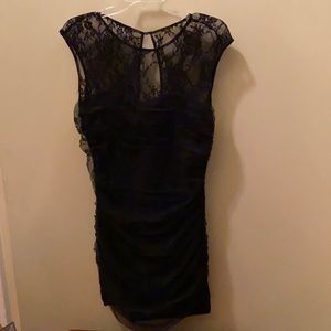 Juniors Black Dress